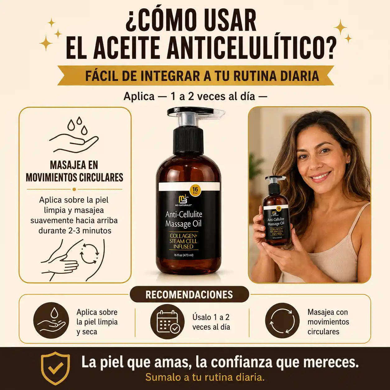 Aceite para celulitis