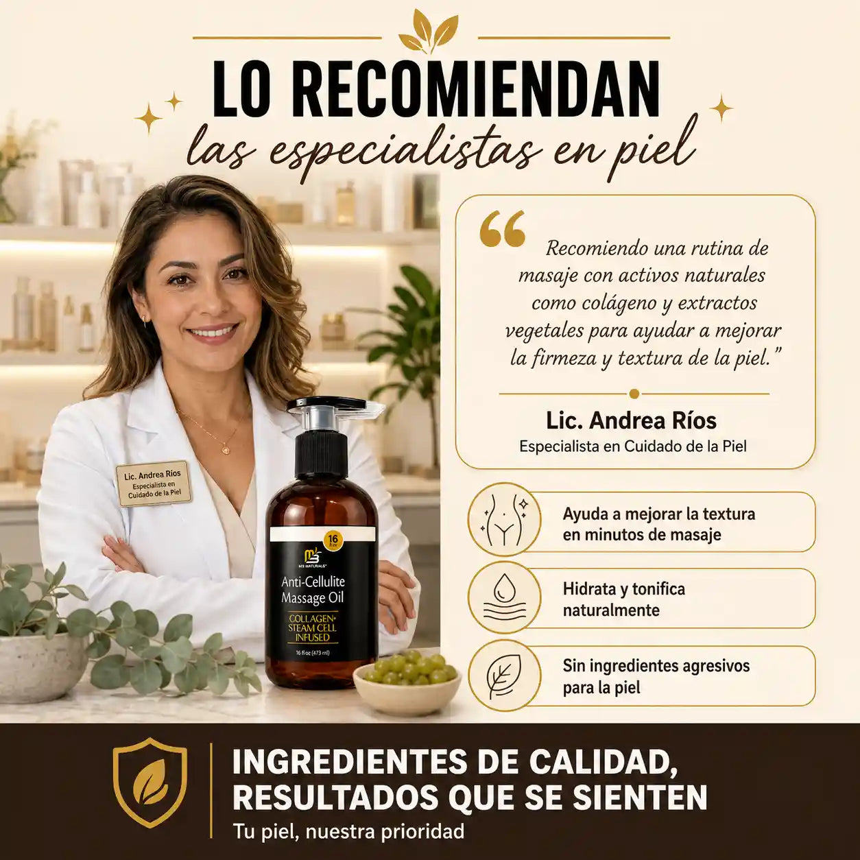 Aceite para celulitis