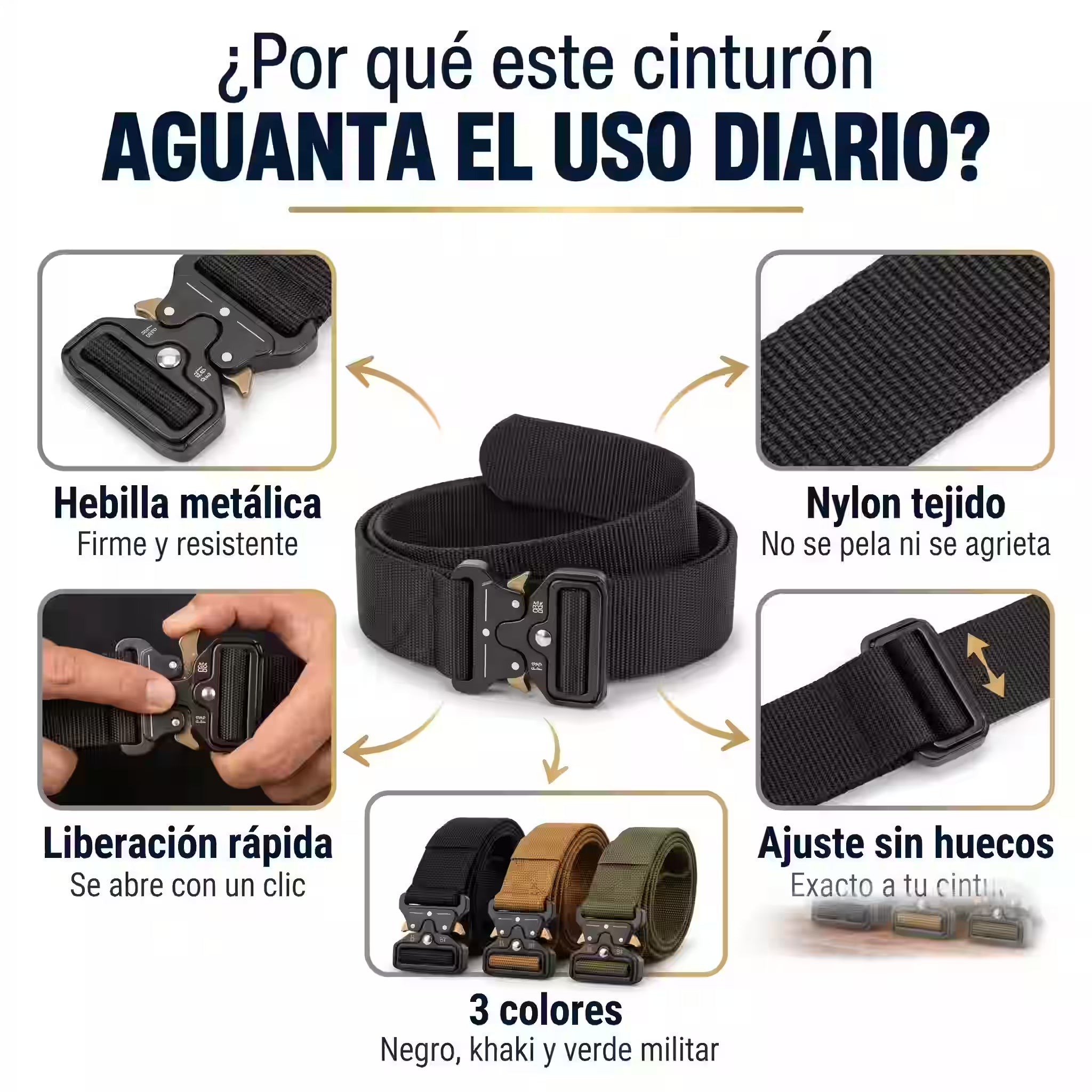 Cinturón Táctico