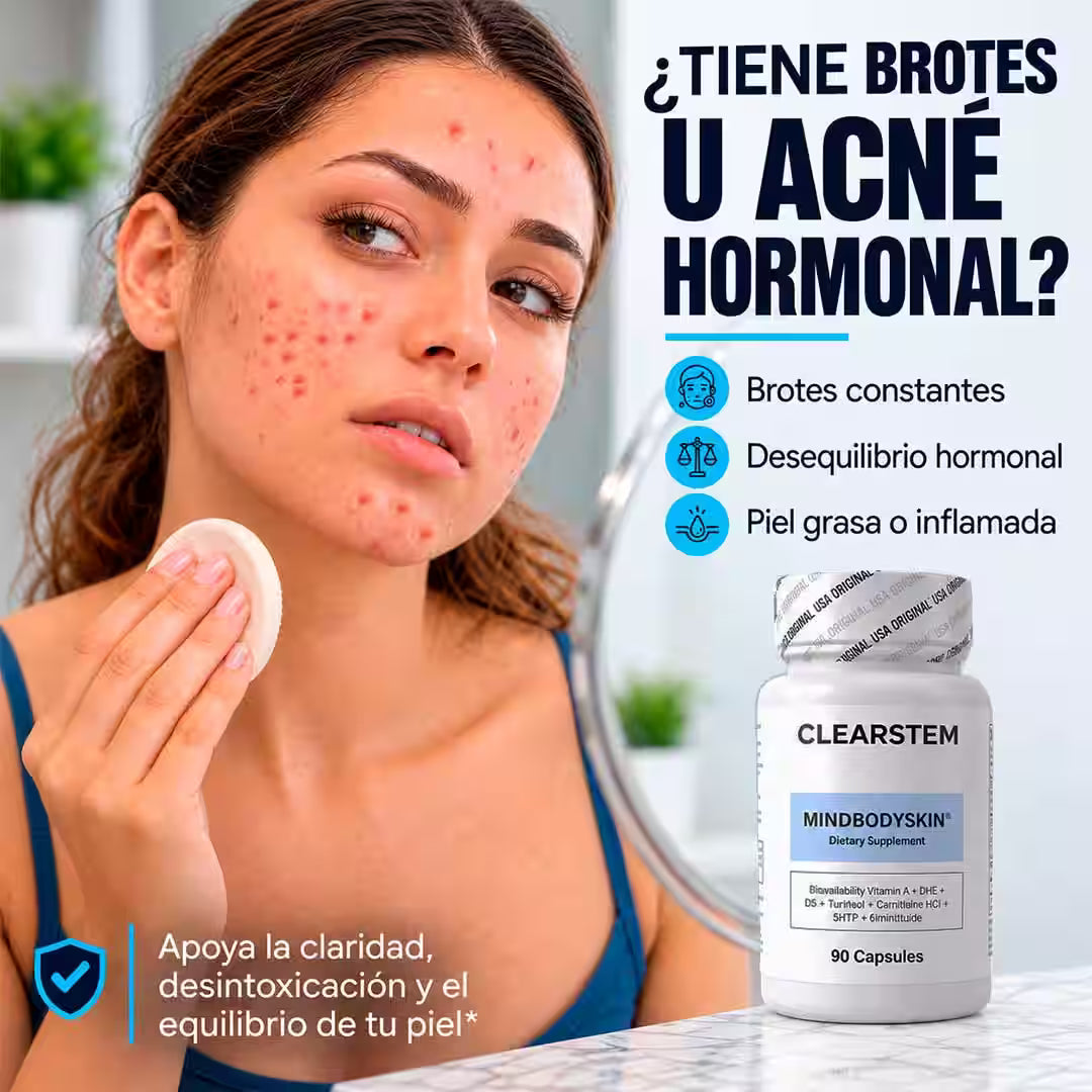 Cápsulas para eliminar acné